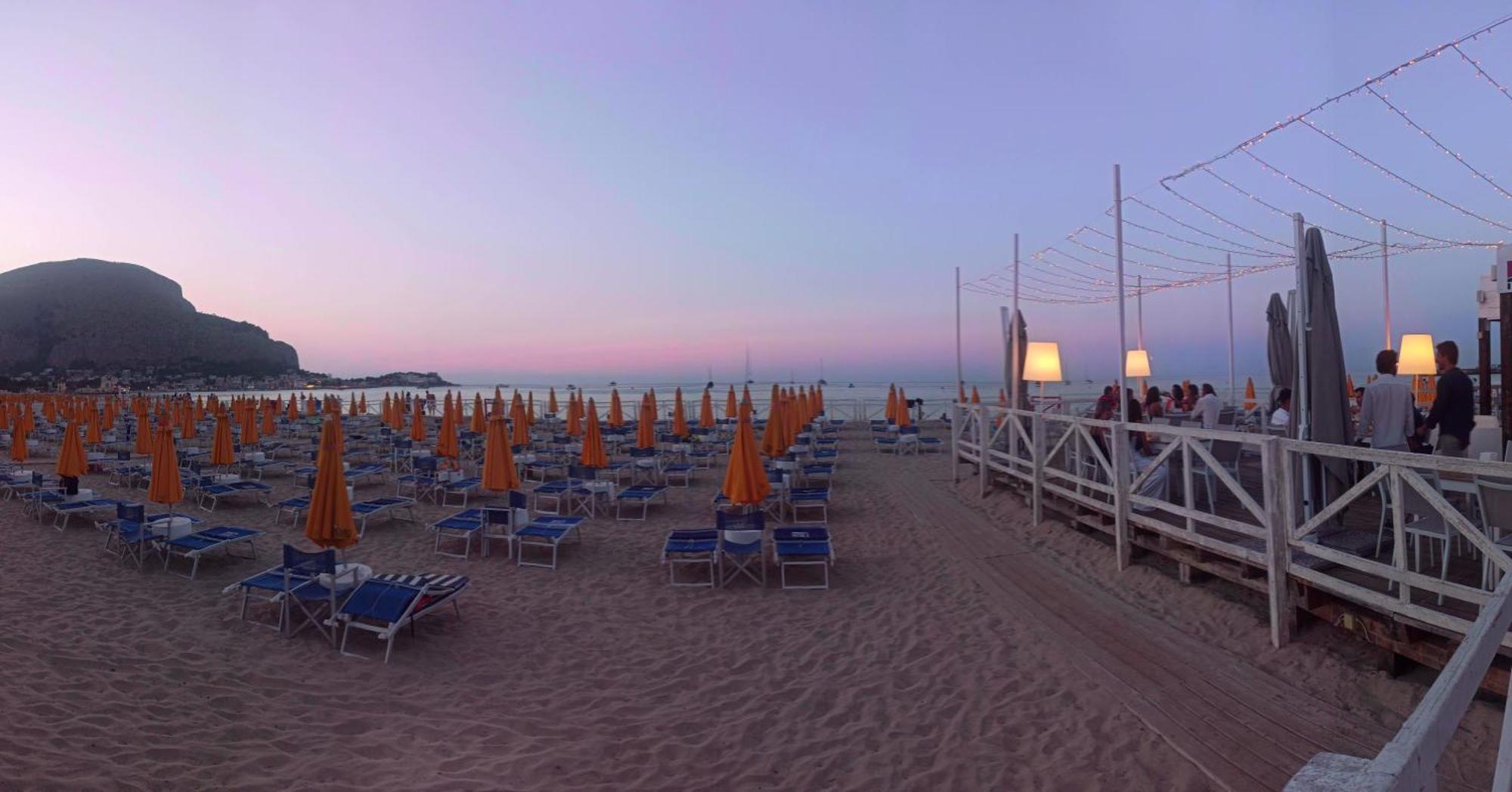 Hotel Green House Beach Mondello Exterior foto